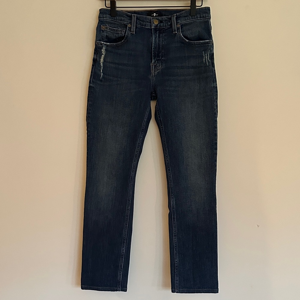 7 For All Mankind Straight Leg Jeans